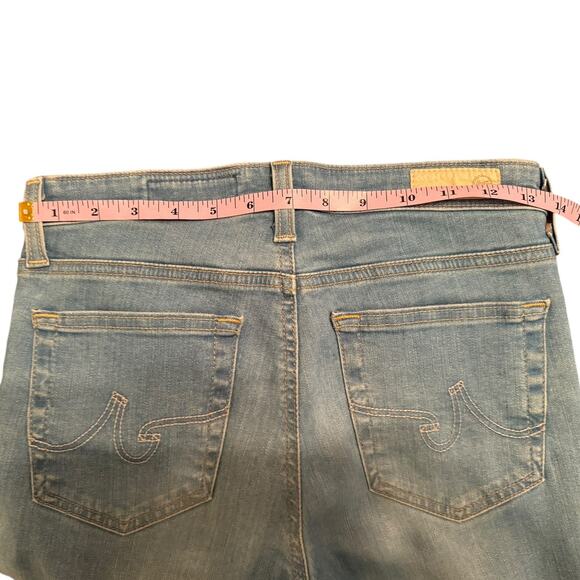AG Adriano Goldschmied The Prima Crop Light Wash Mid Rise Skinny Jeans 26 - Picture 6 of 9
